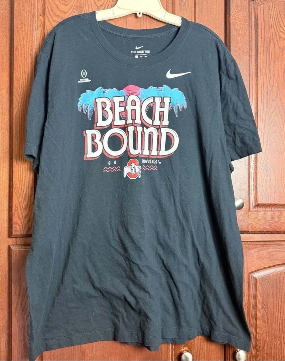 Nike Ohio State Buckeyes Beach Bound XXL Black T-Shirt